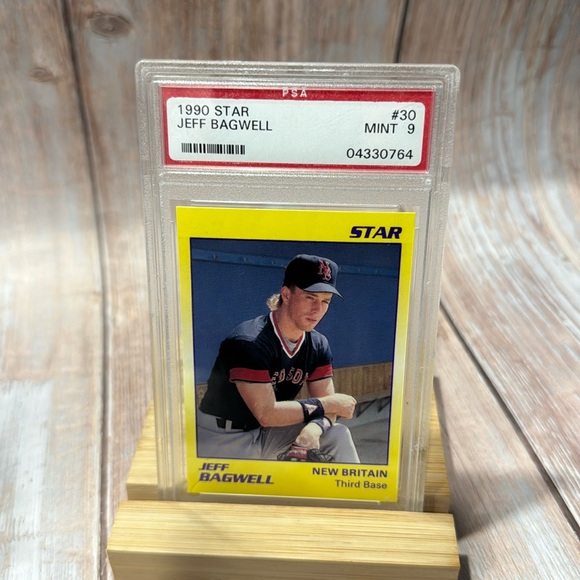 1990 Star Jeff Bagwell #30 PSA Mint 9 Baseball Card Item #ME529 - Picture 2 of 3